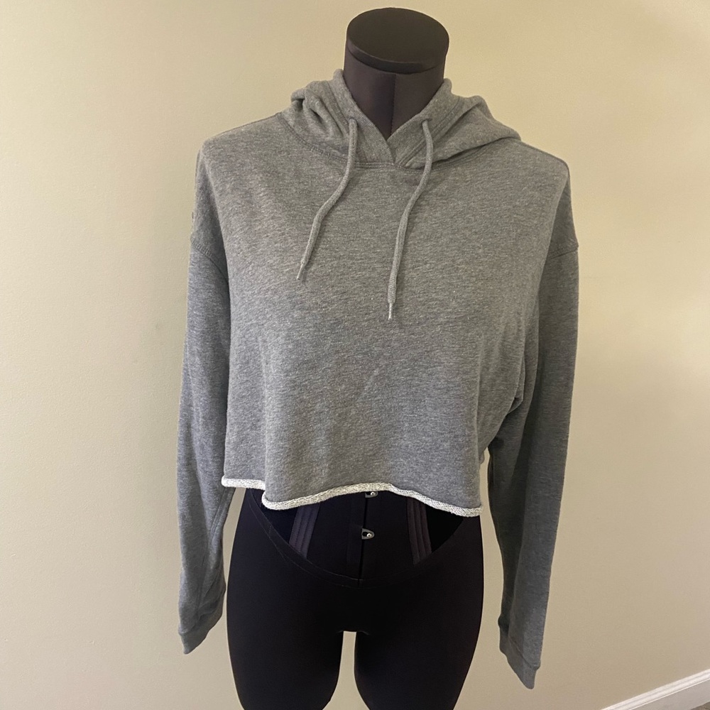 LLD woman crop sweatshirt hoodie size S